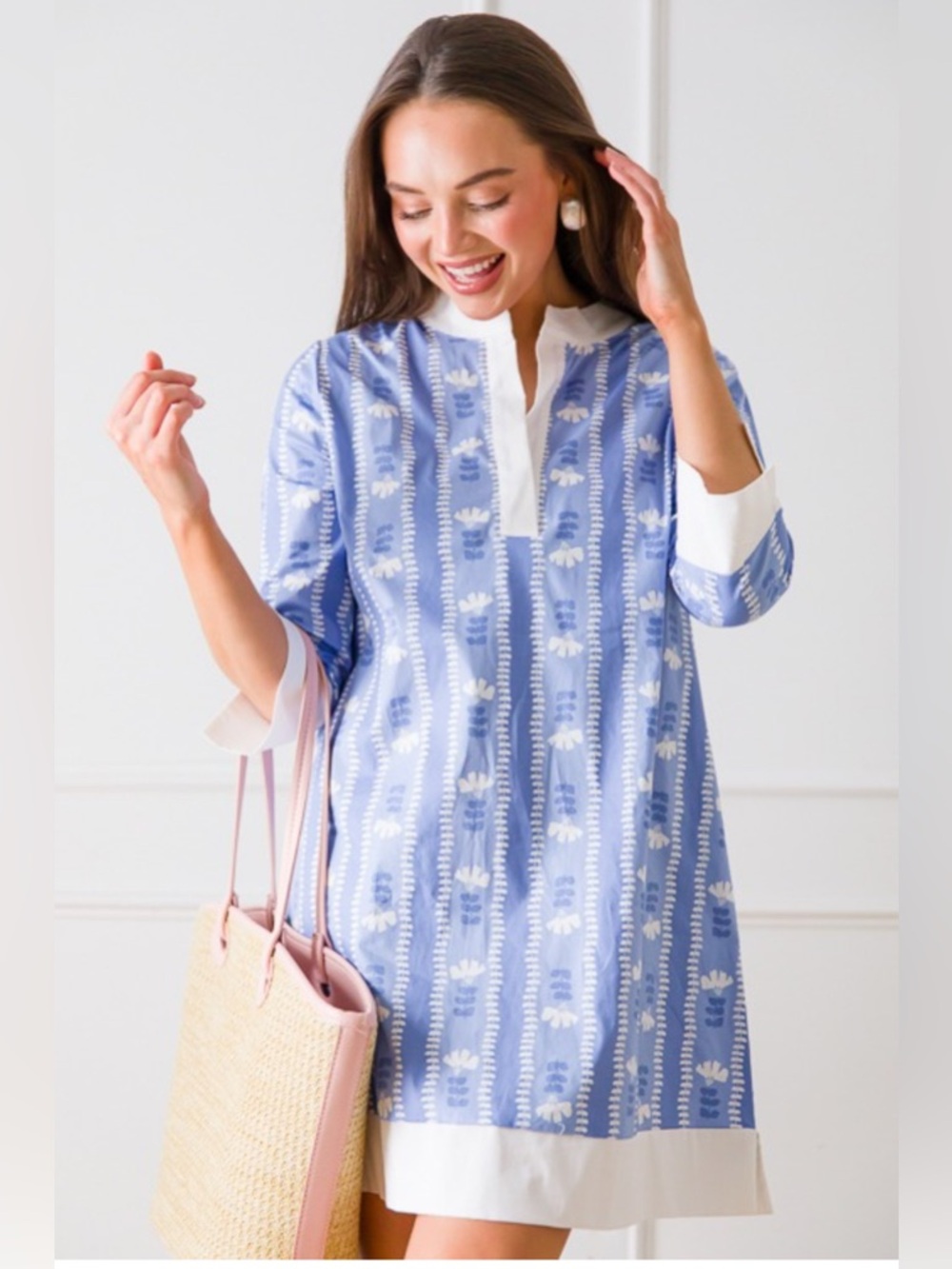 Camille Dress by Michelle McDowell. Women’s size Small. Shift Dress Colorblock